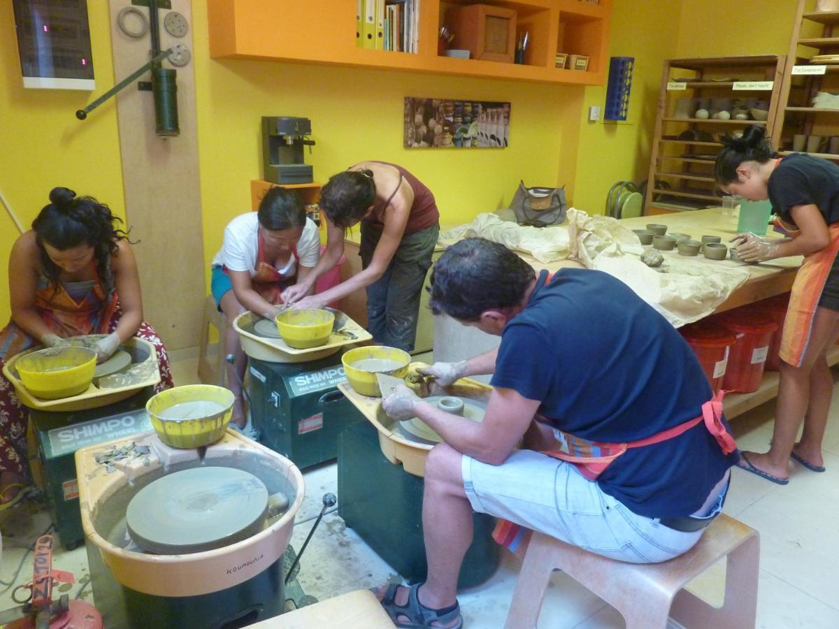 Entire Independent Maisonette Near Heraklion Pottery Classes Petrokefalo Bagian luar foto